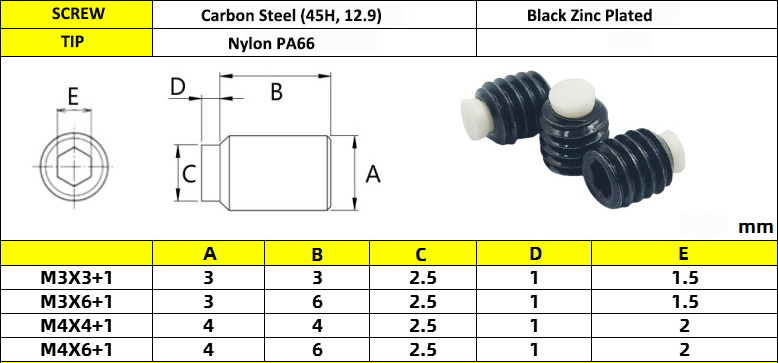 Nylon Tip Set Screw, Nylon Tipped Screw, Socket Nylon Tip Set Screws, Nylon Tip Grub Screw, Nylon Tip Set / Grub Screws, Nylon Tip Socket Set Screw, Nylon Tip Socket Grub Screw, Hex Socket Nylon Tip Set Screw, Hex Socket Plastic Tip Set Screw, Hex Socket Brass Tip Set Screw, Socket Head Nylon Point Set Screw, Hex Socket Soft Nylon Tip Set Screw, Carbon Steel Nylon Tip Set Screw, Stainless Steel Nylon Tip Set Screw, Nylon Tip Set Screw Stainless Steel Hex Socket Plastic Tip Set Screw