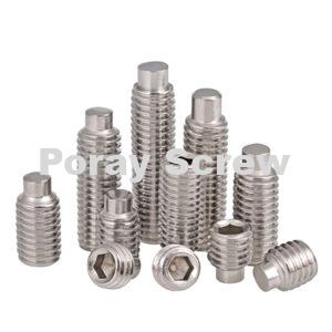 Dog Point Set Screw Dog Point Grub Screw Dog Point Socket Set (Grub) Screws Full Dog Point Set Screws Half Dog Point Set Screw Hex Drive Full Dog Point Black Oxide Finish Alloy Steel Socket Set Screw extended point set screws Dog Point - Hex Socket Set Screws Hexagon socket set screw with dog point Socket Set Screws Full Dog Point Metric Dog Point Set Screws Metric Dog Point Set / Grub Screws Extended-Tip Set Screws Stainless Steel Extended Tip Set Screws Stainless Steel Extended Tip Half Dog Set Screws Hex Drive Half Dog Point Black Oxide Finish Alloy Steel Socket Set Screw Metric Square-Head Extended-Tip Set Screws