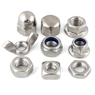 Hex Nut, Hexagonal Nut, Square Nut, Cap Nut, Flange Nut, Dome Nut, Capstan Nut, Ring Nut, Knurled Nut, Thumb Nut, Wing Nut, Locking Nut, Nylon Locking Nut, Knurled Hex Flange Nut, Hex Thin Nut, Stainless Steel Nut, Zinc Plated Nut, Fastener Screw Nut, Butterfly Nut, Hex Washer Flange Nut, T Slot Nut, Sliding T-Slot Nut, Hex Nulon Lock Nut, Standard Nut, Custom Nut, Self Clinching Stud Nut
