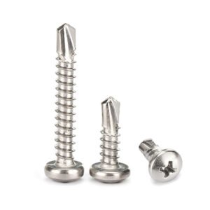 DIN 7504-M, ISO 15481, pan head self-drilling screws, cross recessed pan head screws, pan head self drilling screws, self drilling screws, sheet metal self drilling screws, metal fastening screws, steel self drilling screws, drill point screws, tapping screws, DIN 7504 screws, zinc plated self drilling screws, industrial self drilling screws, OEM self drilling screws